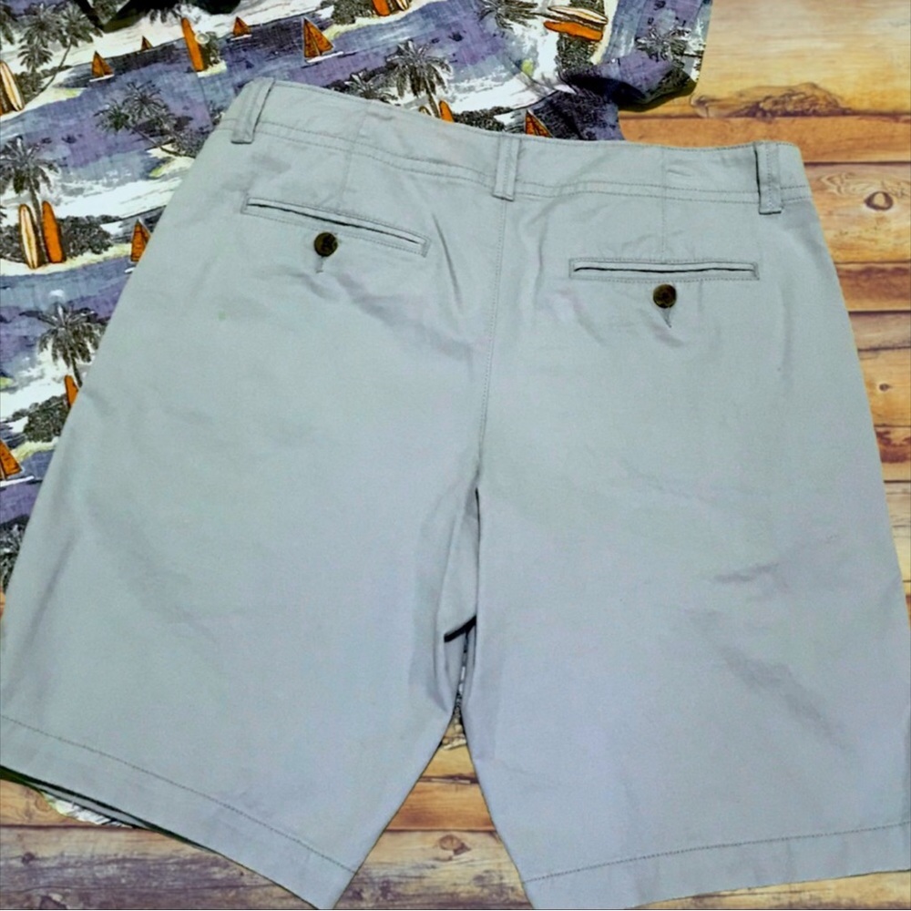 URBAN PIPELINE Flat Front Chino Bermuda Shorts - Picture 4 of 11